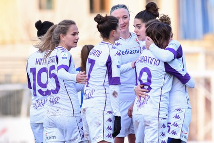 Fiorentina Femminile Players Editorial Stock Photo - Stock Image